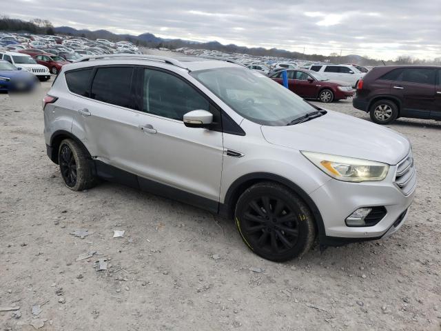 1FMCU0JD9HUD04723 - 2017 FORD ESCAPE TITANIUM SILVER photo 4