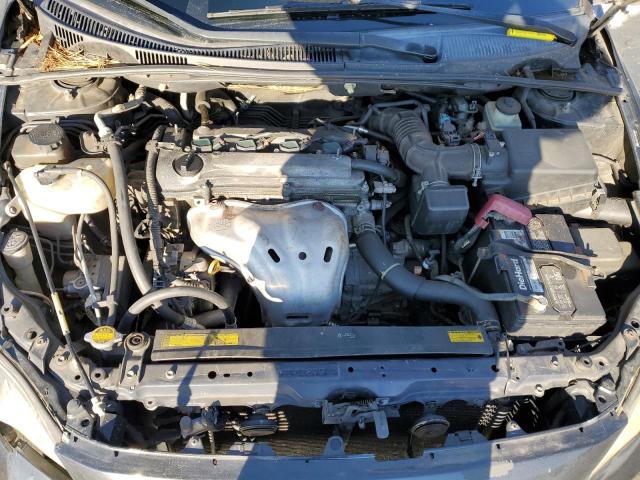 JTKDE167780244343 - 2008 TOYOTA SCION TC გრაფიტი ფოტო 11