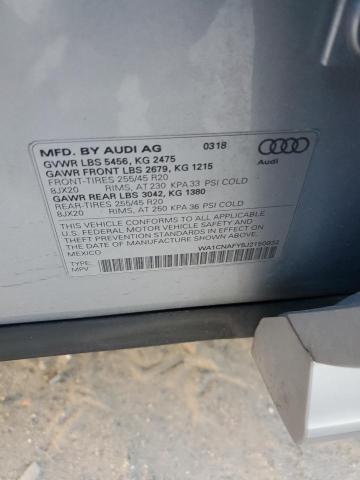 WA1CNAFY5J2150932 - 2018 AUDI Q5 PRESTIGE 白色 照片 13