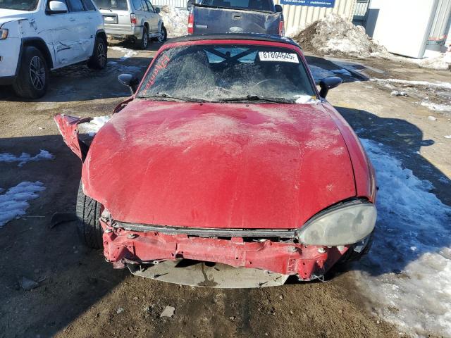 JM1NB353410202815 - 2001 MAZDA MX-5 MIATA BASE RED photo 5