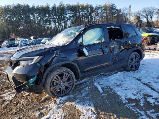 5FNYF8H57LB019912 - 2020 HONDA PASSPORT EXL أسود صورة 1