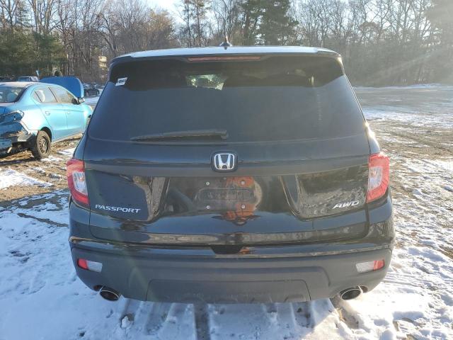 5FNYF8H57LB019912 - 2020 HONDA PASSPORT EXL أسود صورة 6