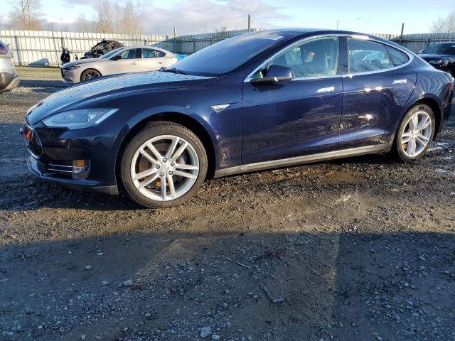 5YJSA1H1XEFP39698 - 2014 TESLA MODEL S BLACK photo 1