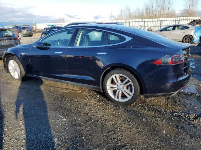 5YJSA1H1XEFP39698 - 2014 TESLA MODEL S BLACK photo 2