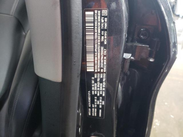 ZASFAKPN4J7B58362 - 2018 ALFA ROMEO STELVIO SPORT أسود صورة 12