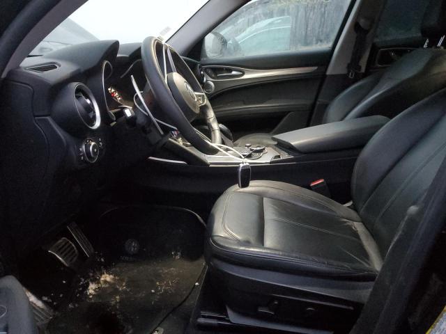 ZASFAKPN4J7B58362 - 2018 ALFA ROMEO STELVIO SPORT أسود صورة 7