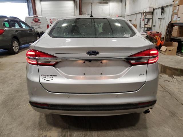 3FA6P0H77HR393987 - 2017 FORD FUSION SE SILVER photo 6