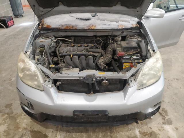 2T1KR32E45C477519 - 2005 TOYOTA COROLLA MA XR SILVER photo 11