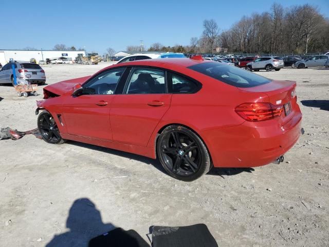 WBA4A5C57FGK15956 - 2015 BMW 428 I GRAN COUPE RED photo 2