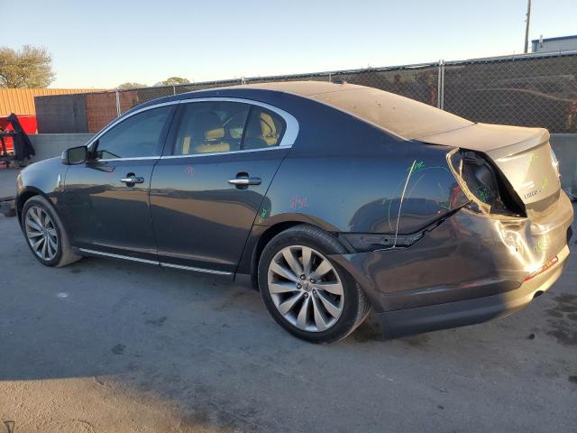 1LNHL9DK9DG612118 - 2013 LINCOLN MKS BLUE photo 2