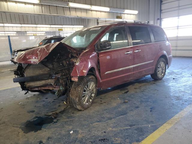 2C4RC1CG4GR166521 - 2016 CHRYSLER TOWN & COU TOURING L RED photo 1