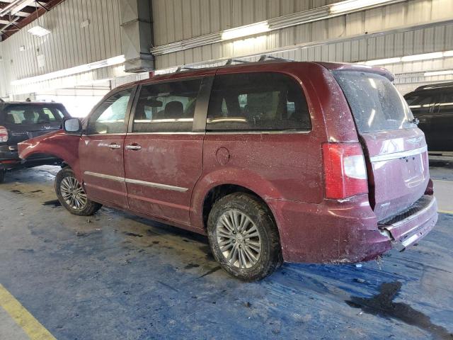2C4RC1CG4GR166521 - 2016 CHRYSLER TOWN & COU TOURING L RED photo 2