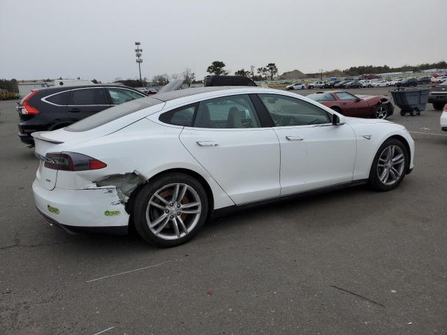 5YJSA1CPXDFP14634 - 2013 TESLA MODEL S 白色 照片 3
