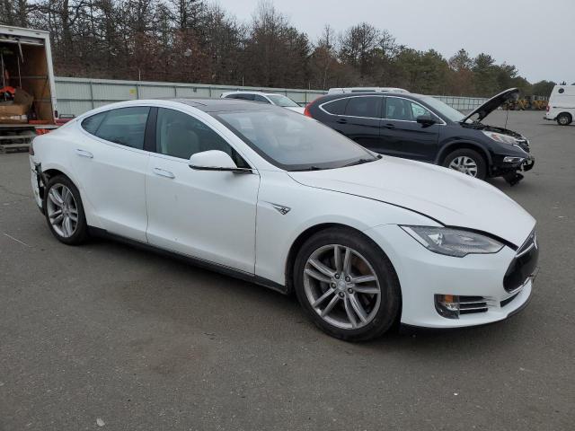 5YJSA1CPXDFP14634 - 2013 TESLA MODEL S 白色 照片 4