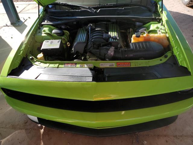 2C3CDZFJ9FH732335 - 2015 DODGE CHALLENGER R/T SCAT PACK GREEN photo 11
