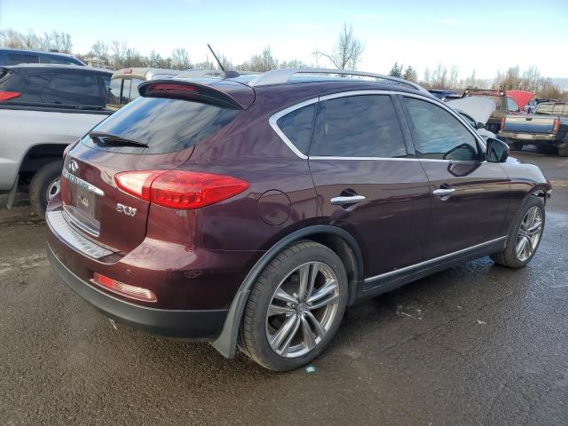 JN1AJ0HR0BM851458 - 2011 INFINITI EX35 BASE 勃艮第红 照片 3