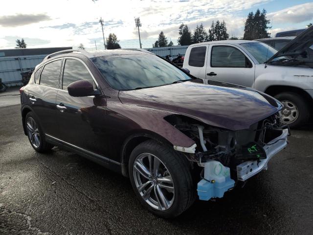 JN1AJ0HR0BM851458 - 2011 INFINITI EX35 BASE 勃艮第红 照片 4