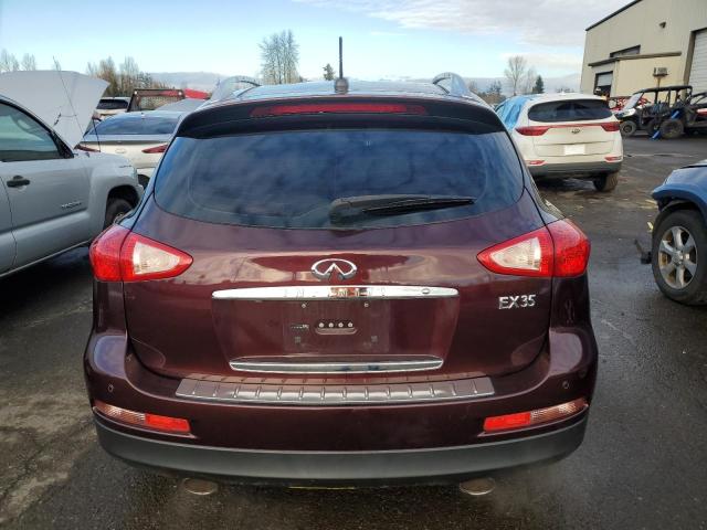 JN1AJ0HR0BM851458 - 2011 INFINITI EX35 BASE 勃艮第红 照片 6