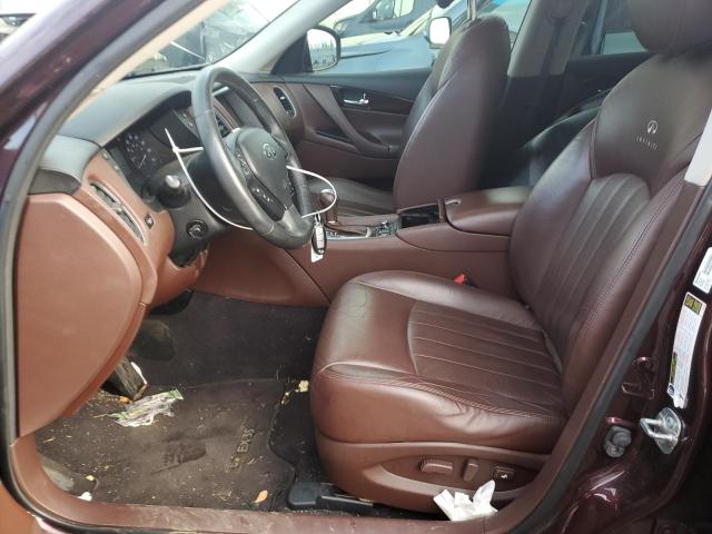 JN1AJ0HR0BM851458 - 2011 INFINITI EX35 BASE 勃艮第红 照片 7