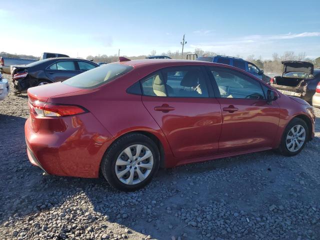 JTDEPRAE4LJ103484 - 2020 TOYOTA COROLLA LE 红色 照片 3