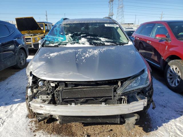 2C4RC1BG0HR745329 - 2017 CHRYSLER PACIFICA TOURING L Gümüş foto 5