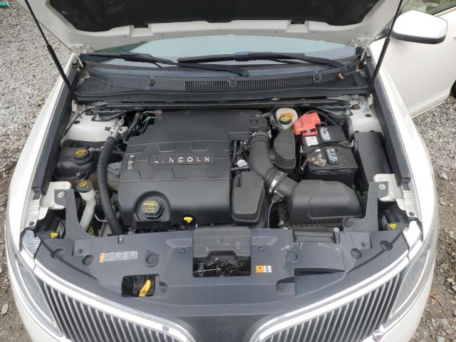 1LNHL9EK6DG607652 - 2013 LINCOLN MKS WHITE photo 11