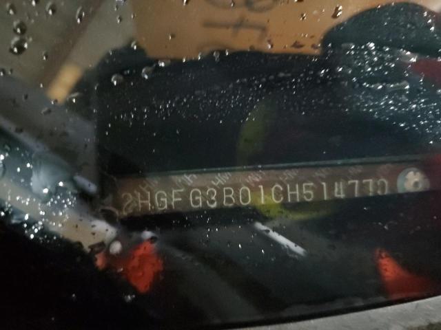 2HGFG3B01CH514770 - 2012 HONDA CIVIC EXL ლურჯი ფოტო 13