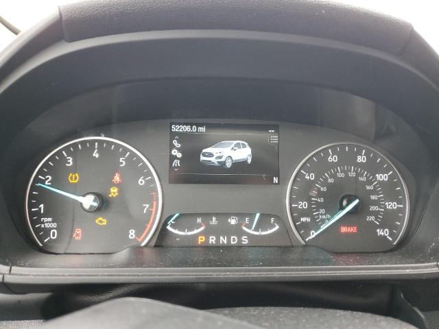 MAJ6S3GL9LC393057 - 2020 FORD ECOSPORT SE შავი ფოტო 9