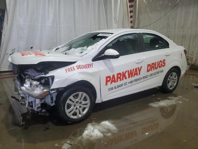 1G1JB5SG0H4169647 - 2017 CHEVROLET SONIC LS WHITE photo 1