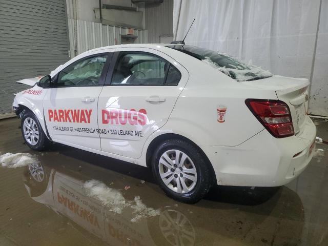 1G1JB5SG0H4169647 - 2017 CHEVROLET SONIC LS WHITE photo 2