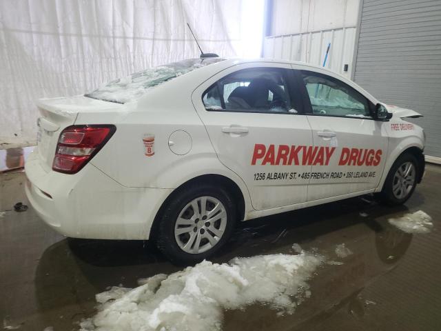 1G1JB5SG0H4169647 - 2017 CHEVROLET SONIC LS WHITE photo 3