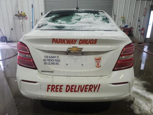 1G1JB5SG0H4169647 - 2017 CHEVROLET SONIC LS WHITE photo 6