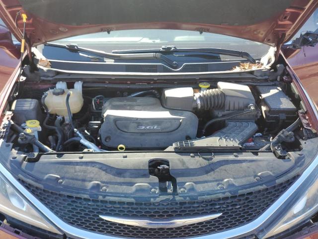 2C4RC1FGXJR127645 - 2018 CHRYSLER PACIFICA TOURING PLUS 勃艮第红 照片 12