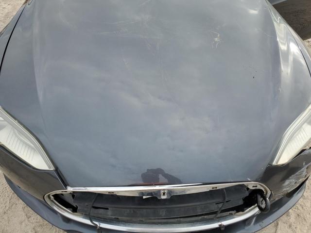 5YJSA1E1XFF119813 - 2015 TESLA MODEL S GRAY photo 11