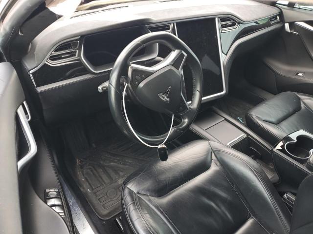 5YJSA1E1XFF119813 - 2015 TESLA MODEL S GRAY photo 8