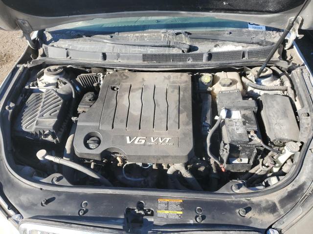 1G4GE5GV2AF165010 - 2010 BUICK LACROSSE CXS SILVER photo 11