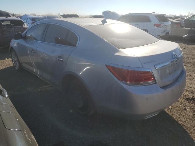 1G4GE5GV2AF165010 - 2010 BUICK LACROSSE CXS SILVER photo 2