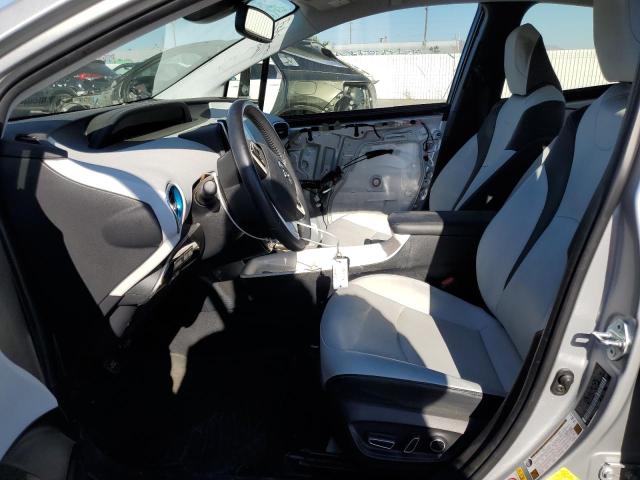 JTDKARFP1H3040600 - 2017 TOYOTA PRIUS PRIM ვერცხლისფერი ფოტო 7