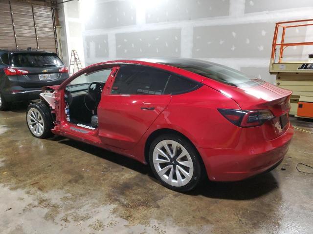5YJ3E1EA2PF433935 - 2023 TESLA MODEL 3 Rot Foto 2