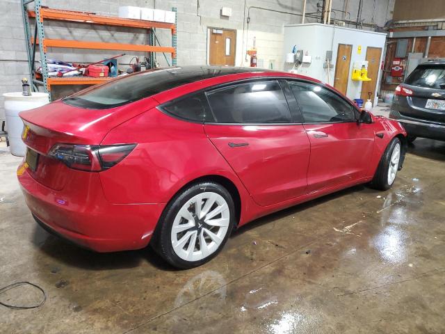 5YJ3E1EA2PF433935 - 2023 TESLA MODEL 3 Rot Foto 3