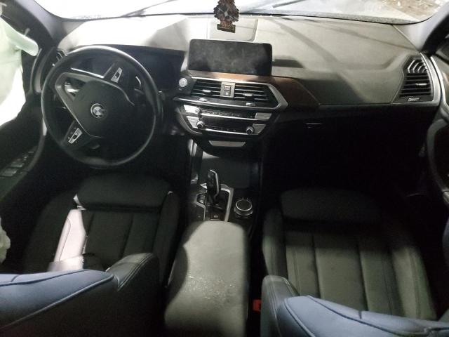 5UXTY3C05M9G65773 - 2021 BMW X3 SDRIVE30I GRAY photo 8