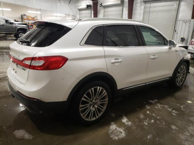 2LMPJ8LR4JBL11211 - 2018 LINCOLN MKX RESERVE Սպիտակ լուսանկար 3