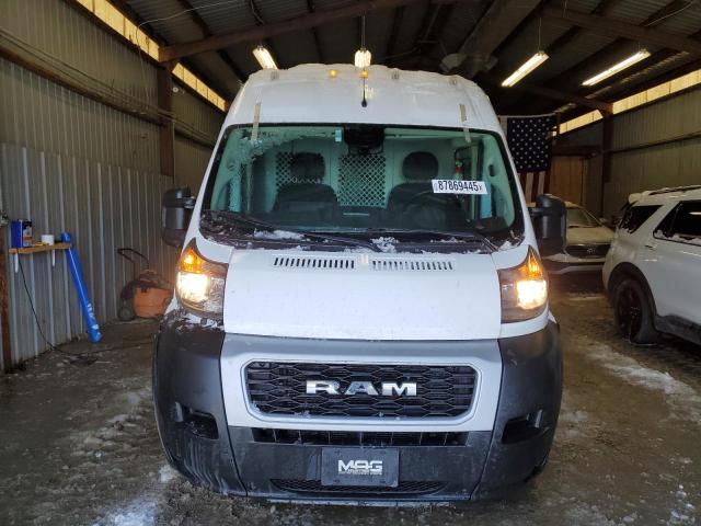 3C6LRVDG0ME566378 - 2021 RAM PROMASTER 2500 HIGH WHITE photo 5