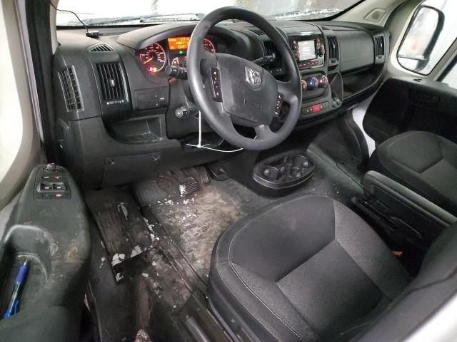 3C6LRVDG0ME566378 - 2021 RAM PROMASTER 2500 HIGH WHITE photo 8