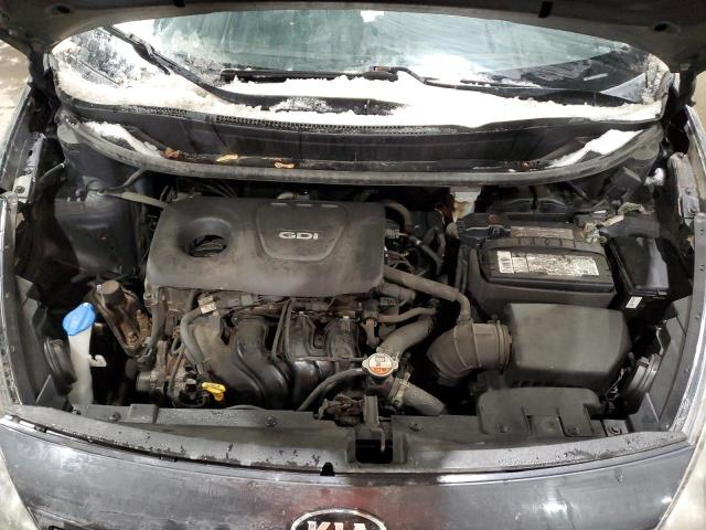 KNADM5A38G6573924 - 2016 KIA RIO LX CHARCOAL photo 11