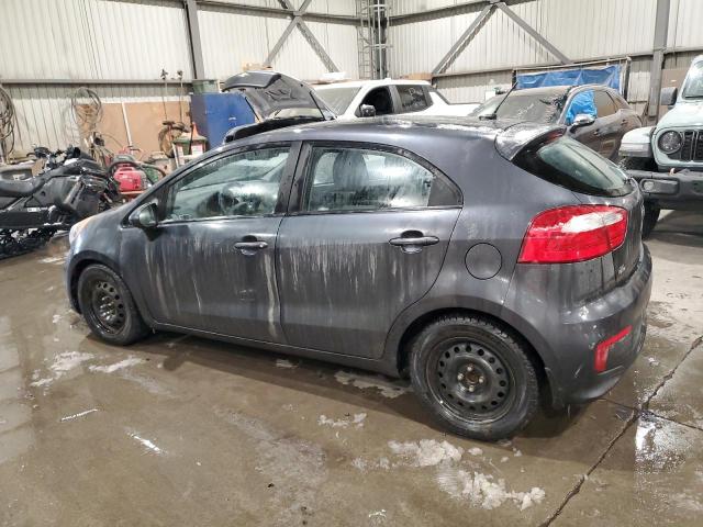 KNADM5A38G6573924 - 2016 KIA RIO LX CHARCOAL photo 2