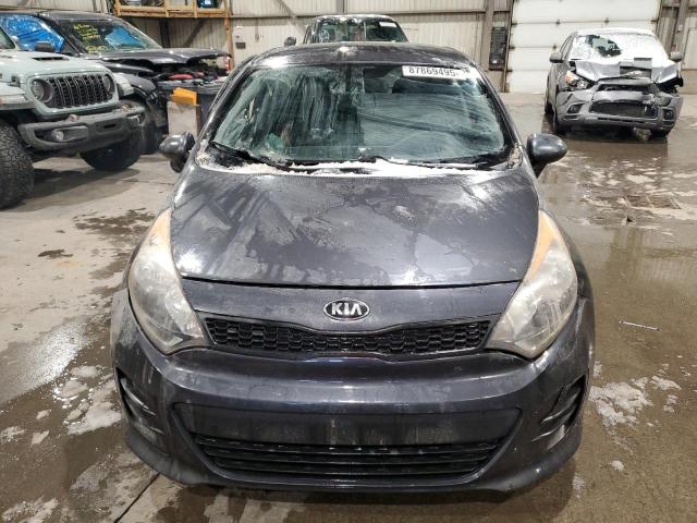 KNADM5A38G6573924 - 2016 KIA RIO LX CHARCOAL photo 5