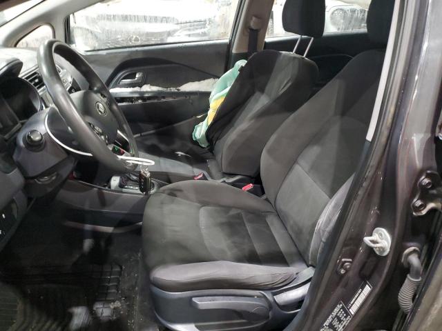 KNADM5A38G6573924 - 2016 KIA RIO LX CHARCOAL photo 7