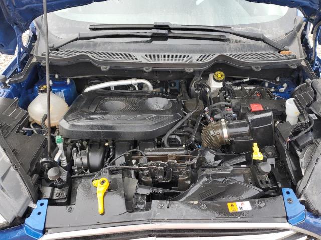 MAJ6S3GL6LC338663 - 2020 FORD ECOSPORT SE ლურჯი ფოტო 11