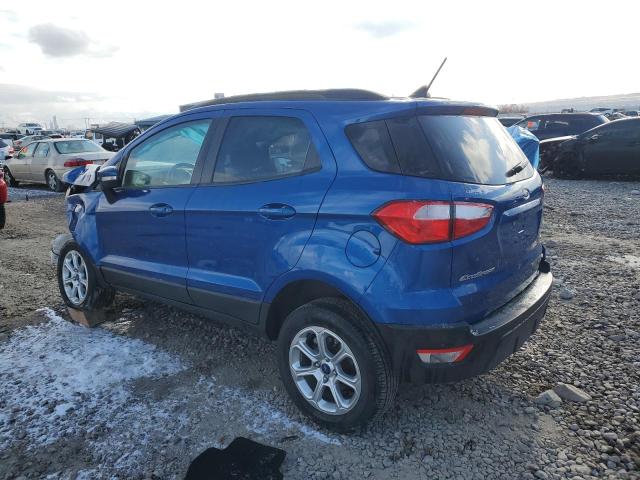 MAJ6S3GL6LC338663 - 2020 FORD ECOSPORT SE ლურჯი ფოტო 2